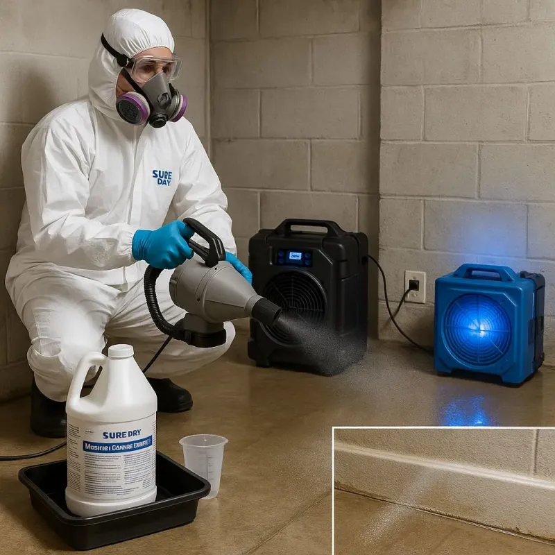 Sanitization and Odor Removal process in Avon, PA