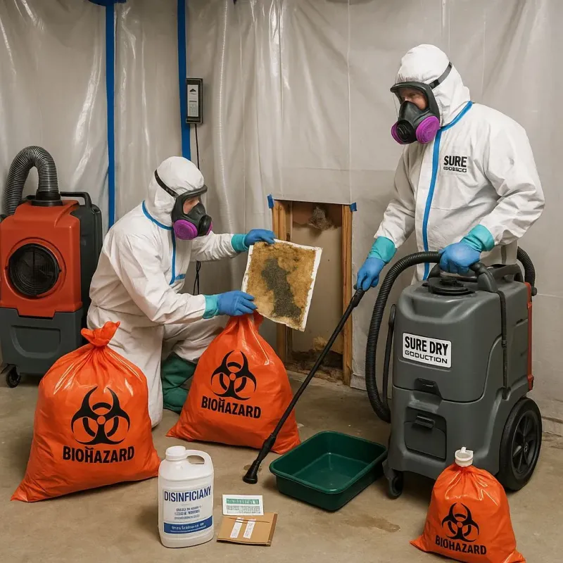Contaminated Water Handling Protocols process in Avon, PA