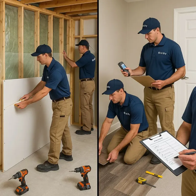Repairs and Reconstruction process in Avon, PA