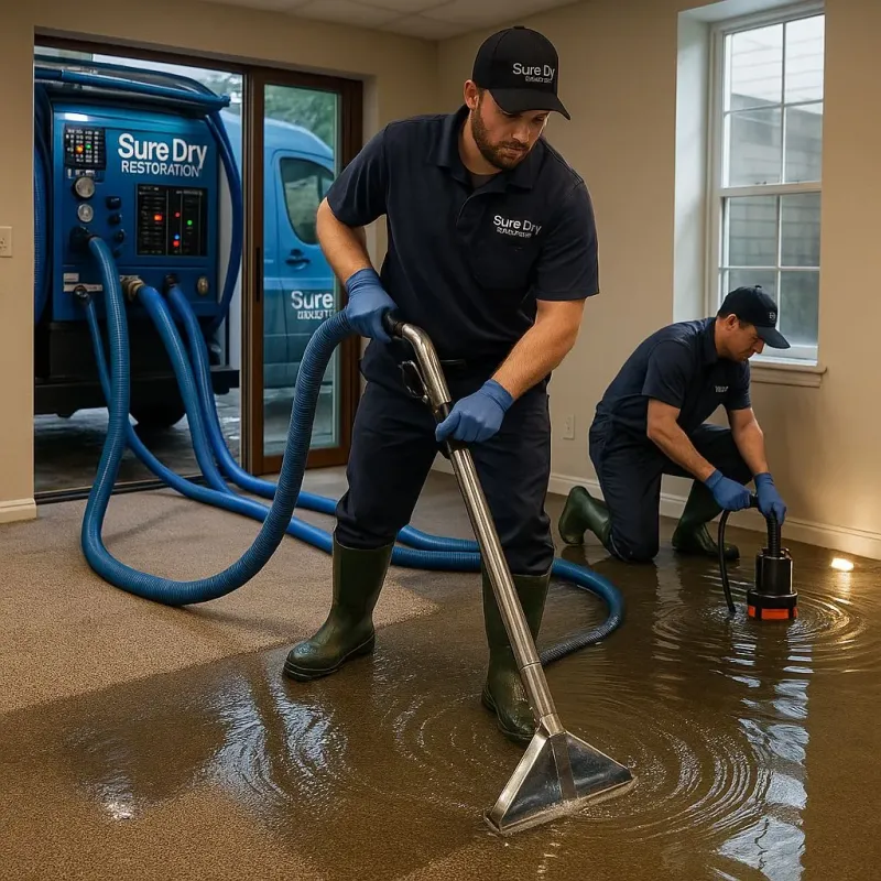 Water Extraction and Removal process in Avon, PA